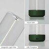 Auge Light Auge Light Mini 5.70 in. Green Modern Rechargeable and Dimmable Flexible filament LED Table Lamp AGDSLGR2202